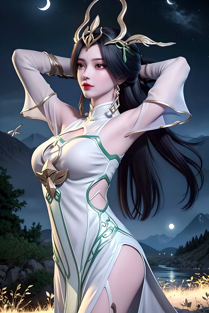 [AI繪畫]國漫女主-徐欣.大娘.女武神.蘇媚.柳神v2第11話-最終話