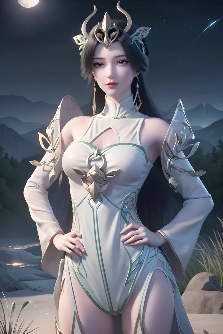 [AI绘画]国漫女主-徐欣.大娘.女武神.苏媚.柳神v2-第11话-最终话 - 图片 94