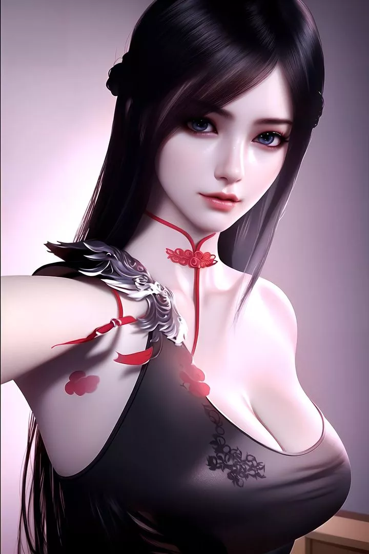 [AI绘画]国漫女主-阿七.蔷薇.高瑶.小舞.云曦.应天王后.美杜莎-第02话 - 图片 36