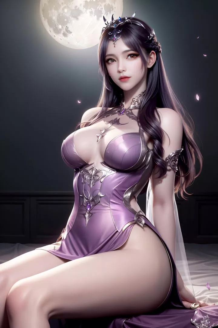 [AI繪畫]國漫女主-阿七.薔薇.高瑤.小舞.雲曦.應天王後.美杜莎第04話