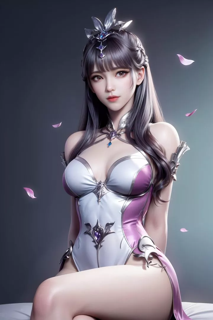 [AI绘画]国漫女主-阿七.蔷薇.高瑶.小舞.云曦.应天王后.美杜莎-第04话 - 图片 82