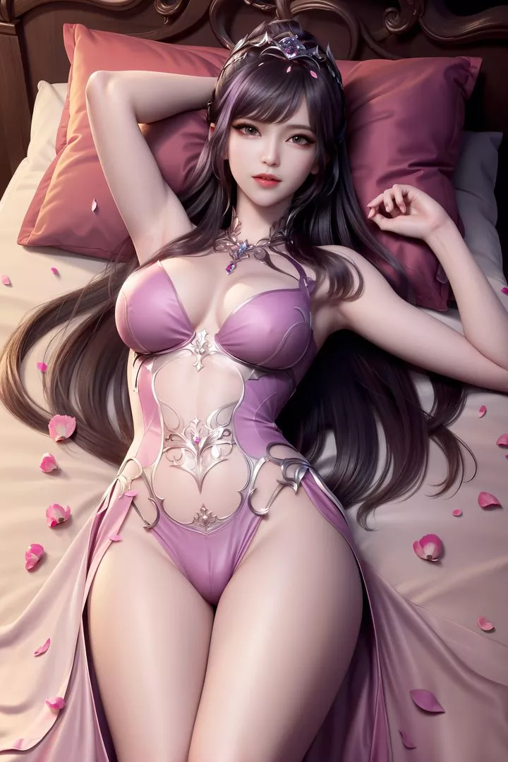 [AI绘画]国漫女主-阿七.蔷薇.高瑶.小舞.云曦.应天王后.美杜莎-第05话 - 图片 4