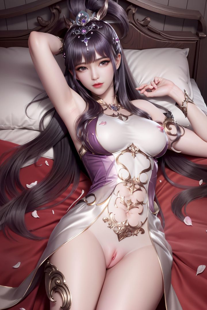 [AI绘画]国漫女主-阿七.蔷薇.高瑶.小舞.云曦.应天王后.美杜莎第05话