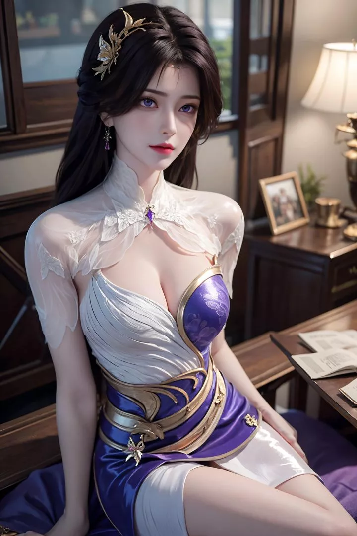 [AI绘画]国漫女主-阿七.蔷薇.高瑶.小舞.云曦.应天王后.美杜莎-第05话 - 图片 66