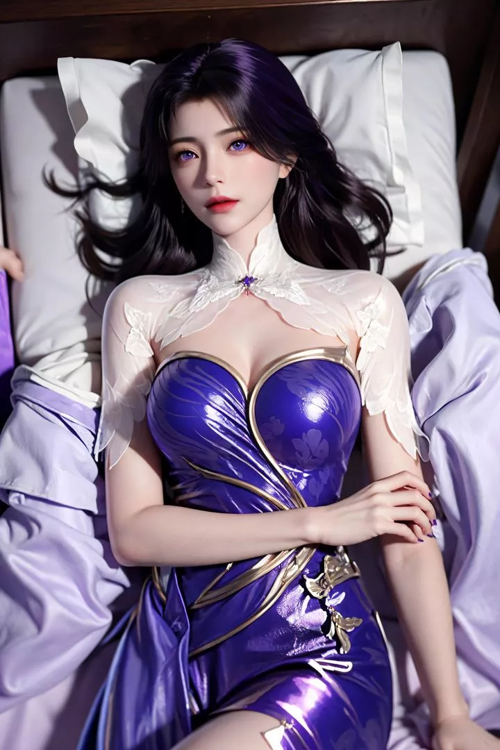 [AI绘画]国漫女主-阿七.蔷薇.高瑶.小舞.云曦.应天王后.美杜莎-第05话 - 图片 77