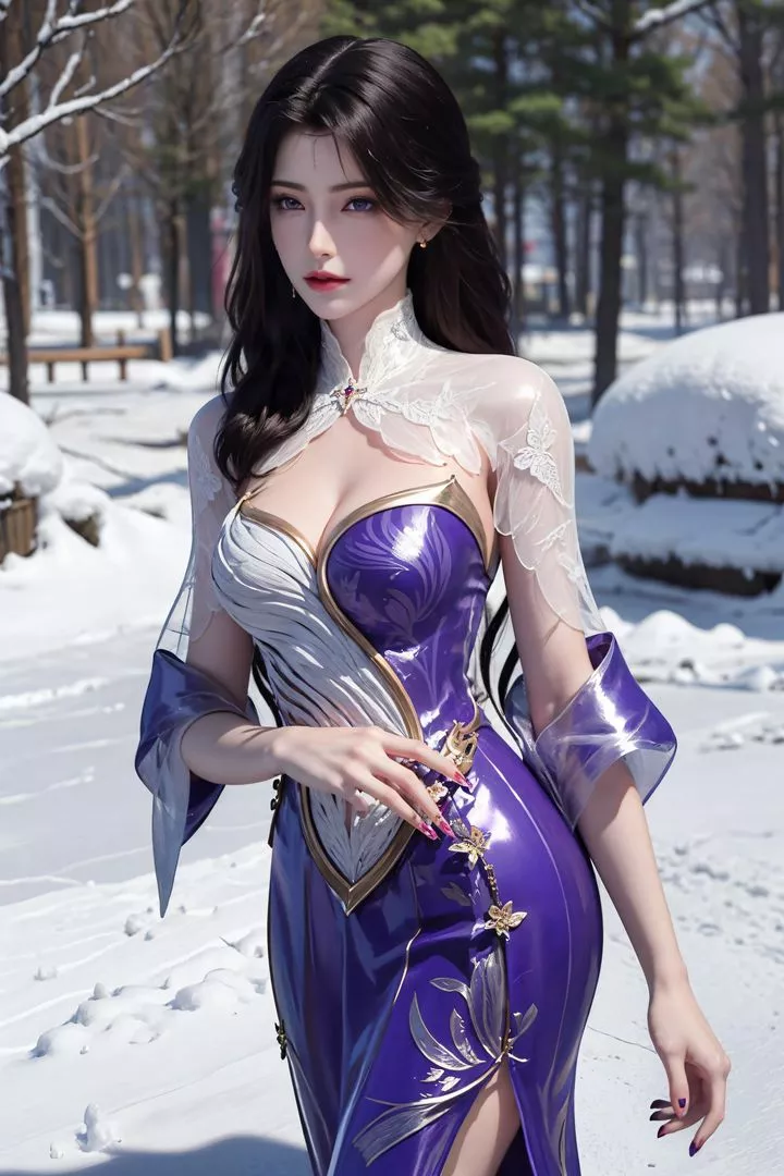 [AI繪畫]國漫女主-阿七.薔薇.高瑤.小舞.雲曦.應天王後.美杜莎第05話