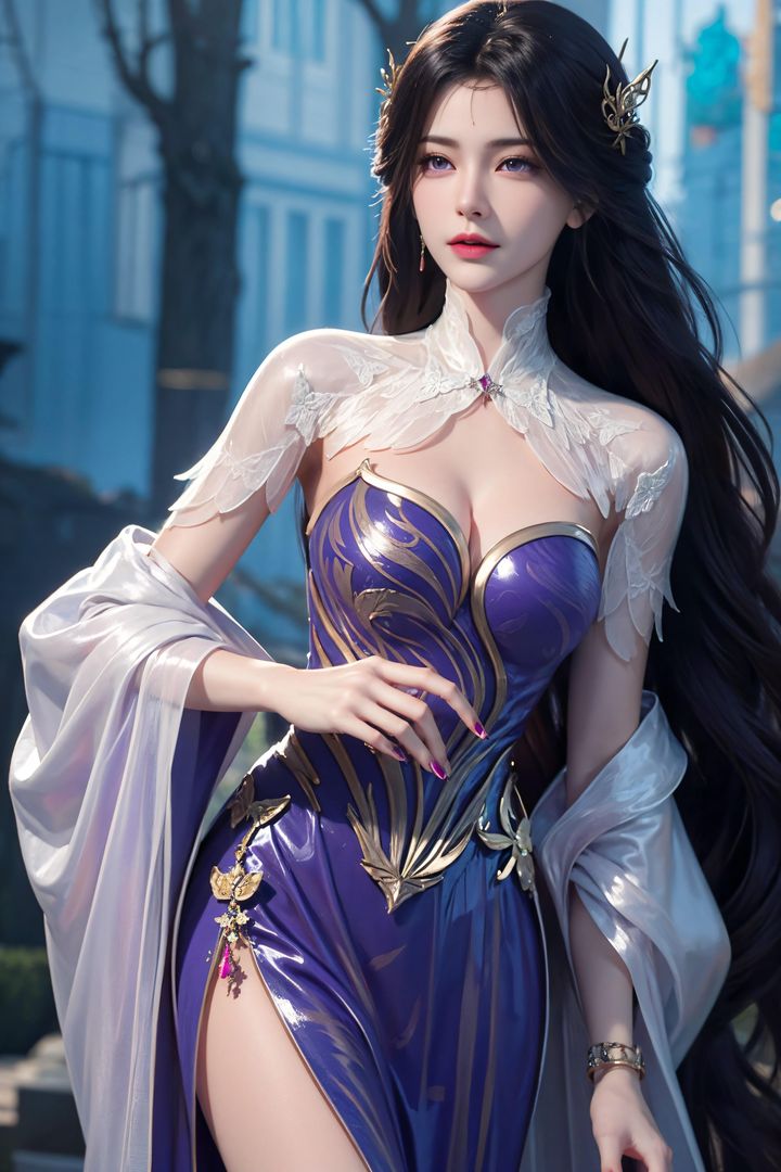 [AI绘画]国漫女主-阿七.蔷薇.高瑶.小舞.云曦.应天王后.美杜莎第05话