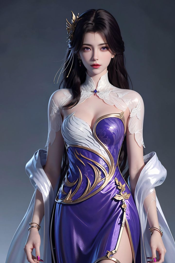 [AI绘画]国漫女主-阿七.蔷薇.高瑶.小舞.云曦.应天王后.美杜莎第05话