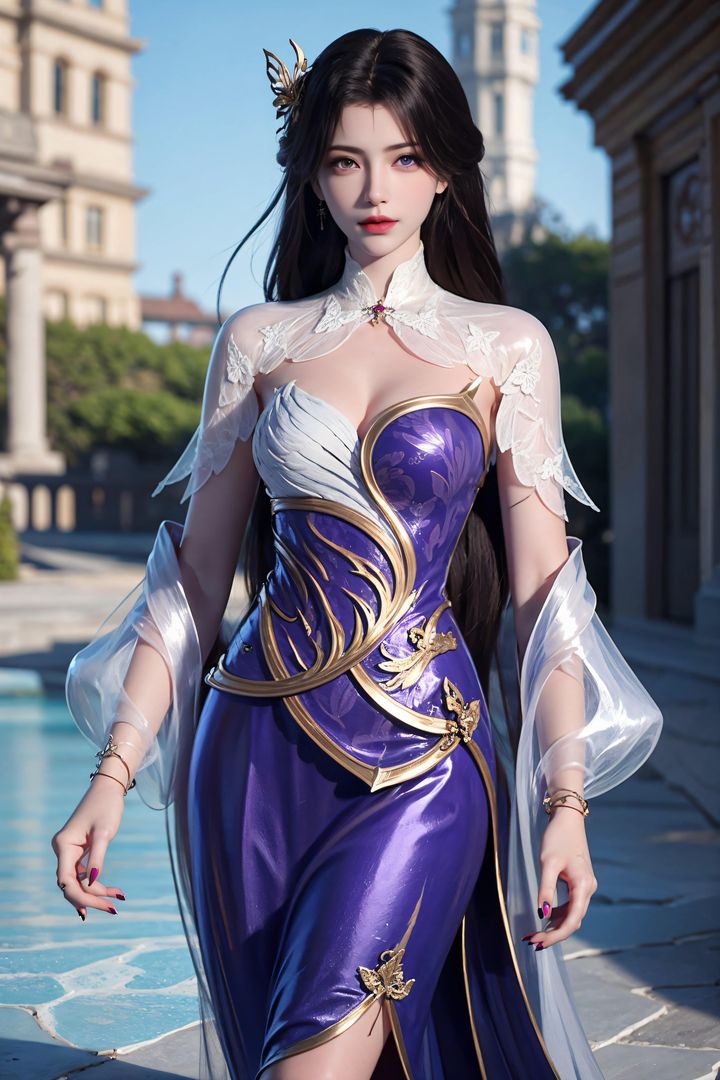 [AI繪畫]國漫女主-阿七.薔薇.高瑤.小舞.雲曦.應天王後.美杜莎第05話