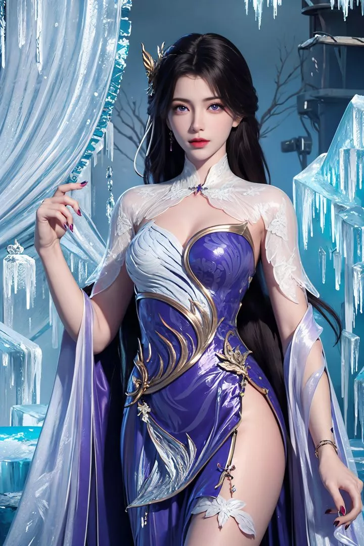 [AI绘画]国漫女主-阿七.蔷薇.高瑶.小舞.云曦.应天王后.美杜莎-第06话 - 图片 2