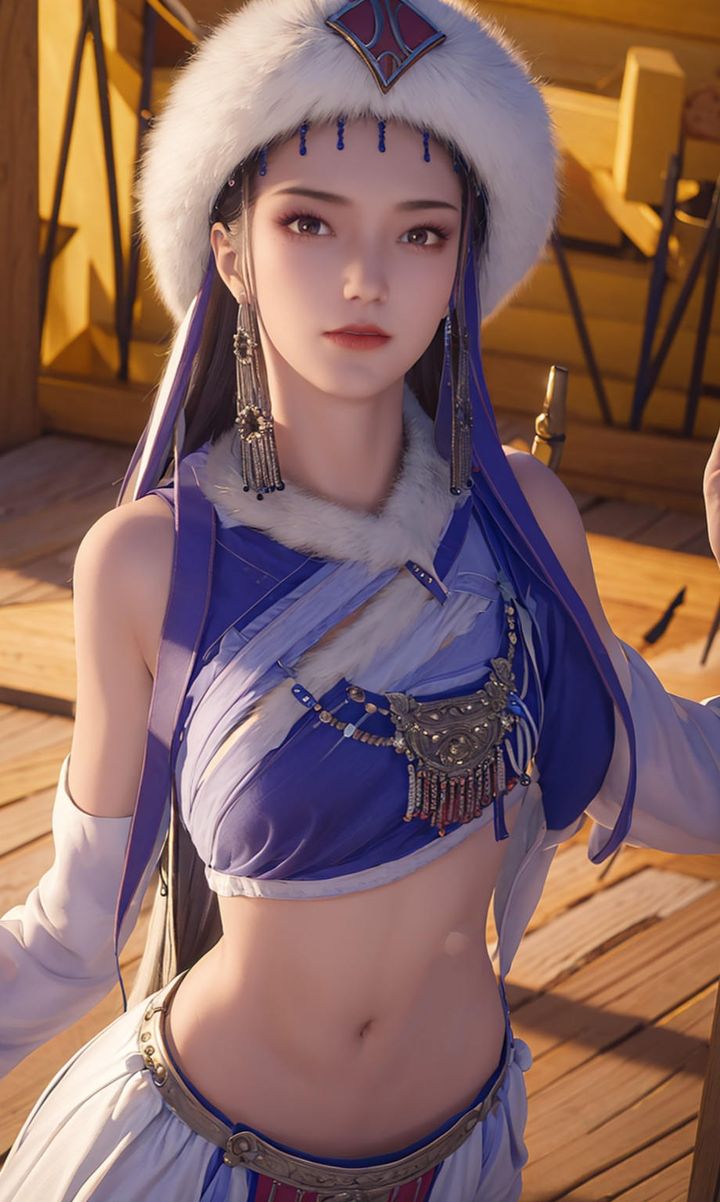 [AI绘画]国漫女主-阿七.蔷薇.高瑶.小舞.云曦.应天王后.美杜莎第06话