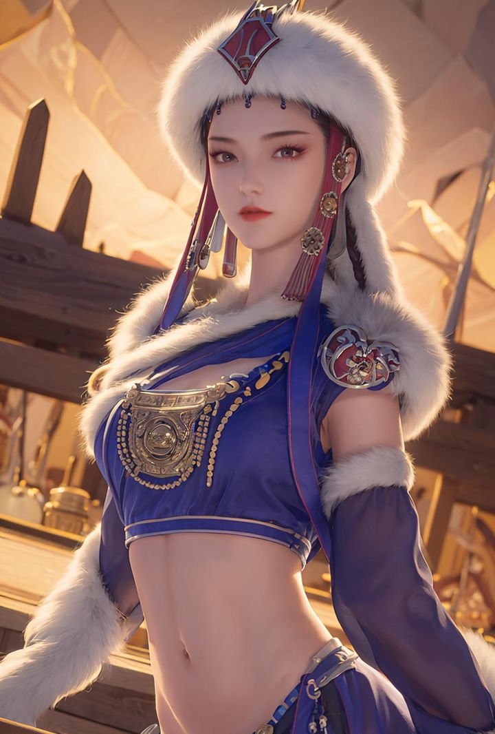 [AI绘画]国漫女主-阿七.蔷薇.高瑶.小舞.云曦.应天王后.美杜莎第06话