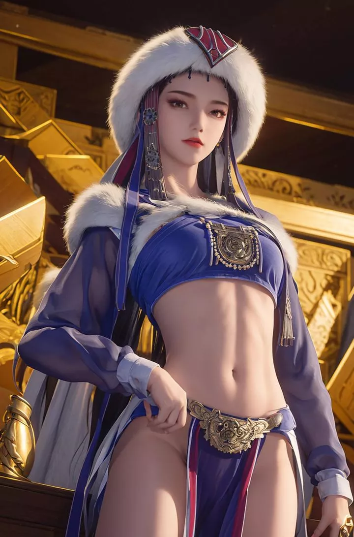 [AI繪畫]國漫女主-阿七.薔薇.高瑤.小舞.雲曦.應天王後.美杜莎第06話