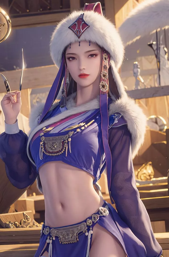 [AI繪畫]國漫女主-阿七.薔薇.高瑤.小舞.雲曦.應天王後.美杜莎第06話