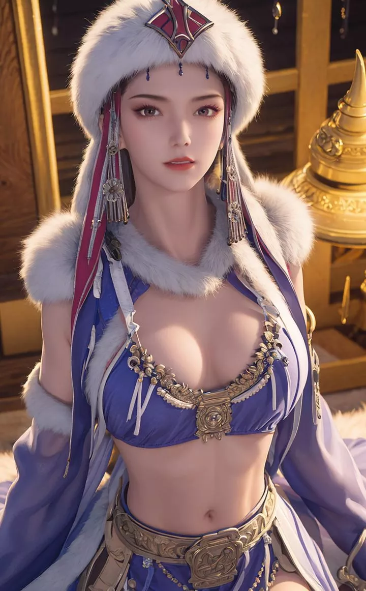 [AI绘画]国漫女主-阿七.蔷薇.高瑶.小舞.云曦.应天王后.美杜莎-第06话 - 图片 94