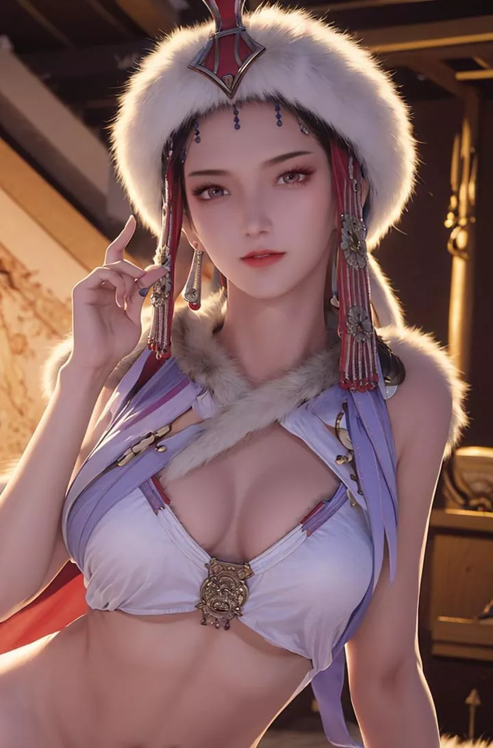 [AI绘画]国漫女主-阿七.蔷薇.高瑶.小舞.云曦.应天王后.美杜莎-第06话 - 图片 97
