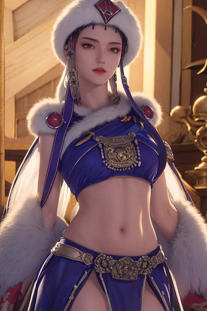 [AI绘画]国漫女主-阿七.蔷薇.高瑶.小舞.云曦.应天王后.美杜莎-第07话 - 图片 11