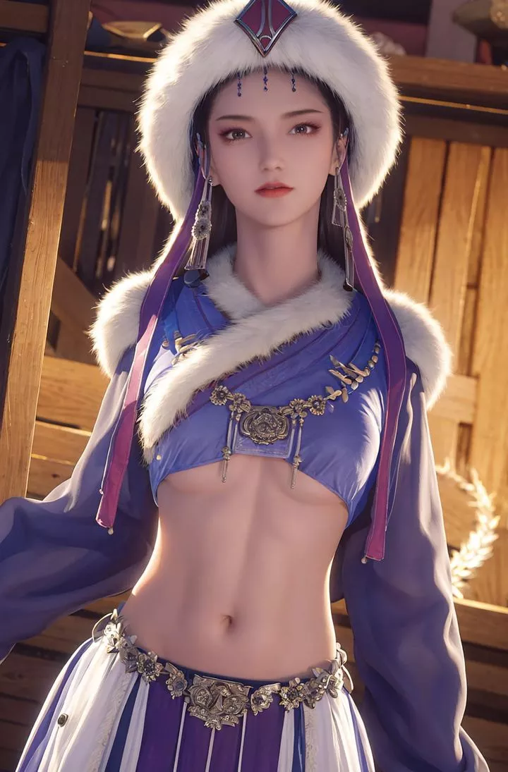 [AI绘画]国漫女主-阿七.蔷薇.高瑶.小舞.云曦.应天王后.美杜莎-第07话 - 图片 15