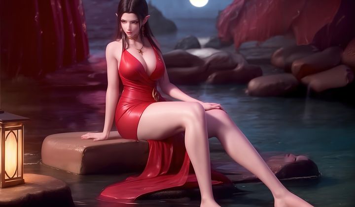 [AI绘画]国漫女主-阿七.蔷薇.高瑶.小舞.云曦.应天王后.美杜莎第07话