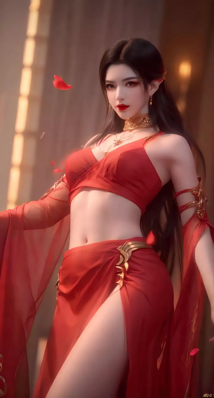 [AI繪畫]國漫女主-阿七.薔薇.高瑤.小舞.雲曦.應天王後.美杜莎第08話