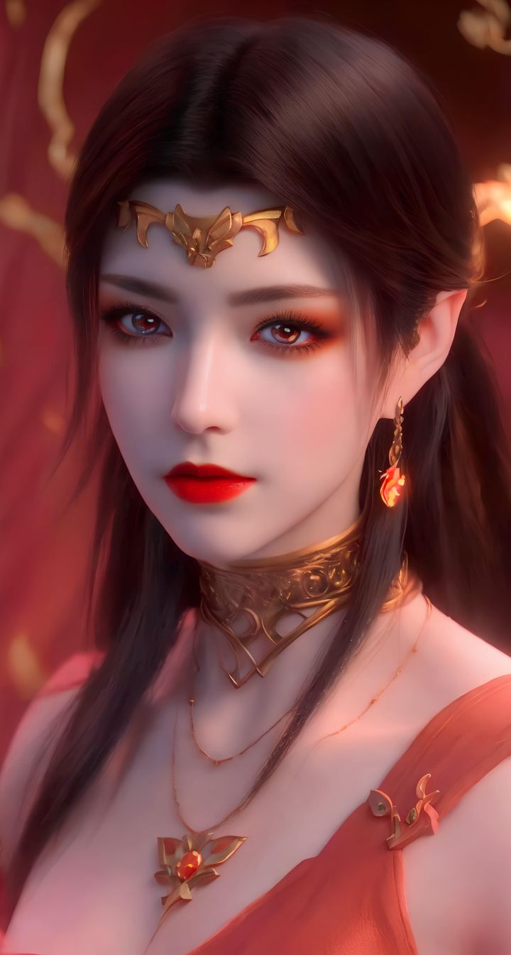 [AI绘画]国漫女主-阿七.蔷薇.高瑶.小舞.云曦.应天王后.美杜莎第08话