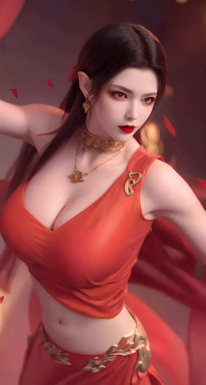 [AI繪畫]國漫女主-阿七.薔薇.高瑤.小舞.雲曦.應天王後.美杜莎第08話