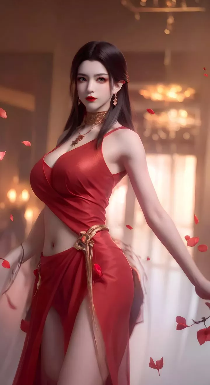 [AI繪畫]國漫女主-阿七.薔薇.高瑤.小舞.雲曦.應天王後.美杜莎第08話