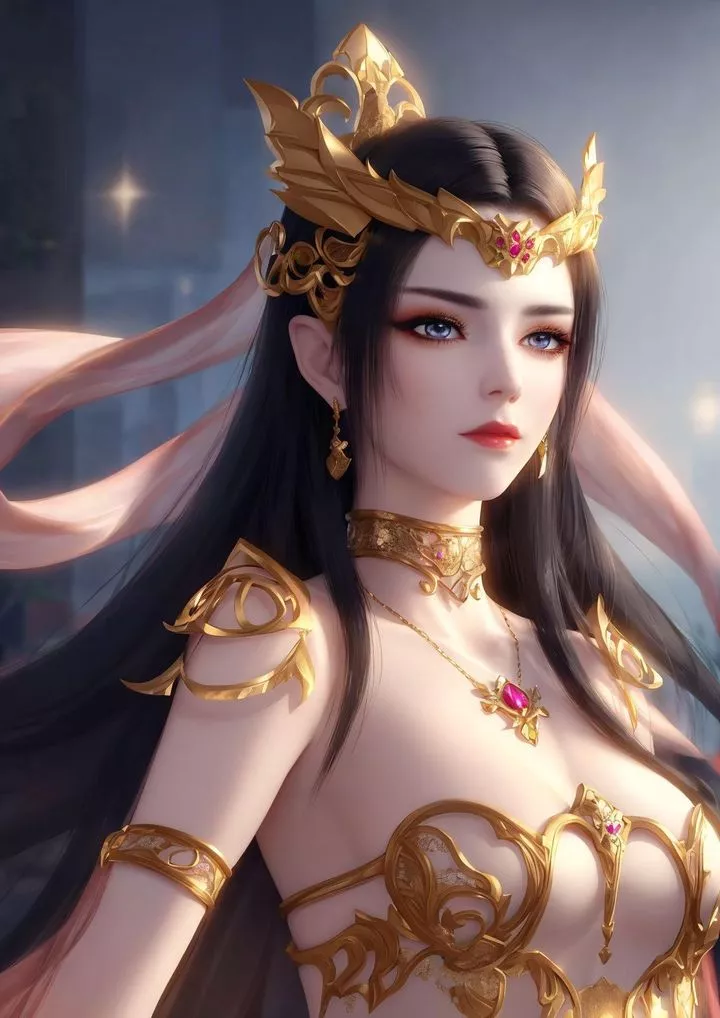 [AI绘画]国漫女主-阿七.蔷薇.高瑶.小舞.云曦.应天王后.美杜莎-第08话 - 图片 68