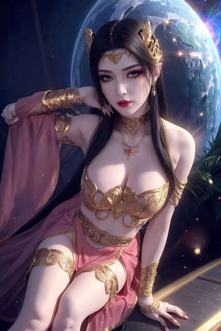 [AI绘画]国漫女主-阿七.蔷薇.高瑶.小舞.云曦.应天王后.美杜莎-第08话 - 图片 72