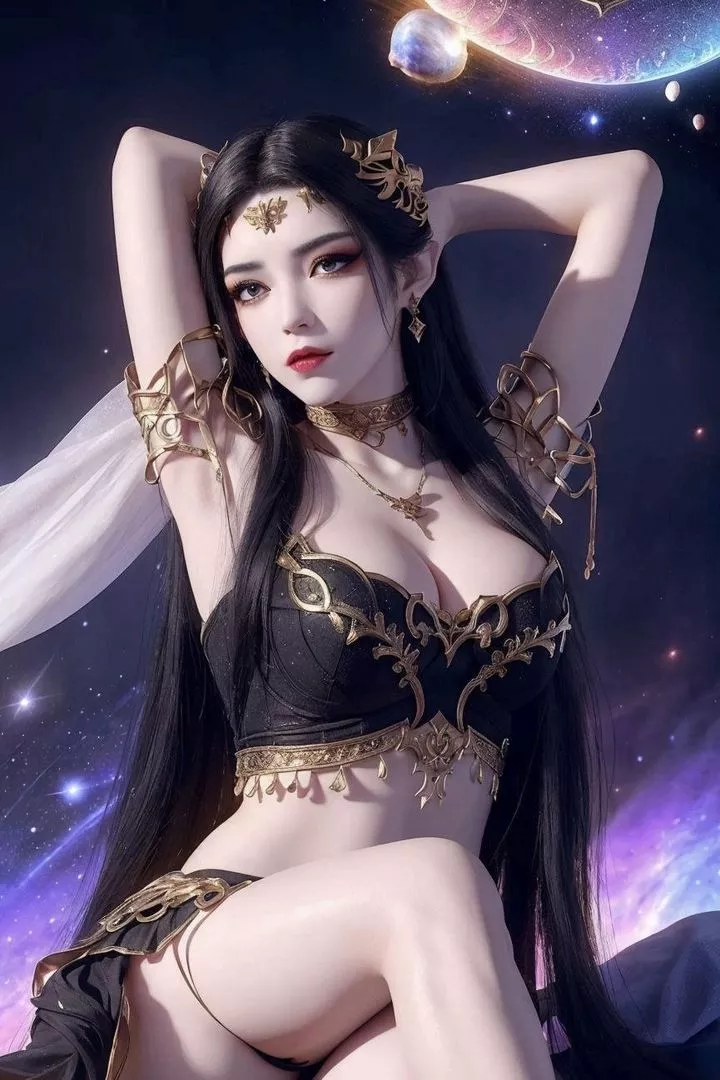 [AI绘画]国漫女主-阿七.蔷薇.高瑶.小舞.云曦.应天王后.美杜莎-第08话 - 图片 77