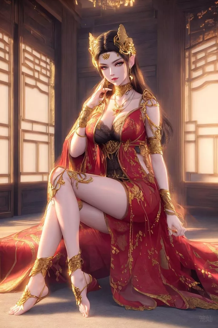 [AI绘画]国漫女主-阿七.蔷薇.高瑶.小舞.云曦.应天王后.美杜莎-第08话 - 图片 84