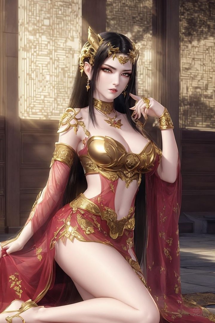 [AI绘画]国漫女主-阿七.蔷薇.高瑶.小舞.云曦.应天王后.美杜莎第08话