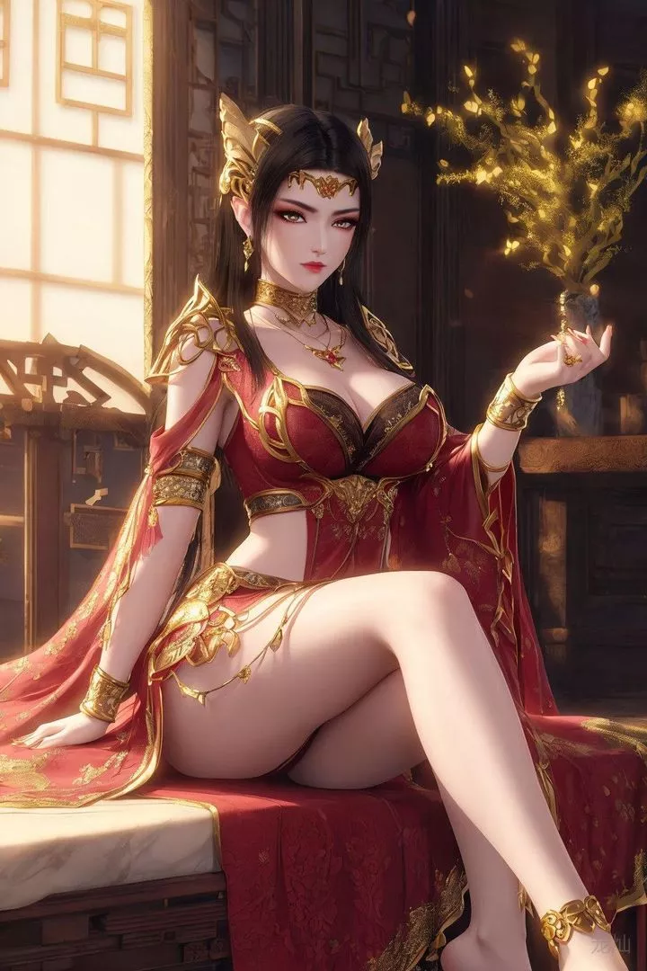 [AI繪畫]國漫女主-阿七.薔薇.高瑤.小舞.雲曦.應天王後.美杜莎第08話
