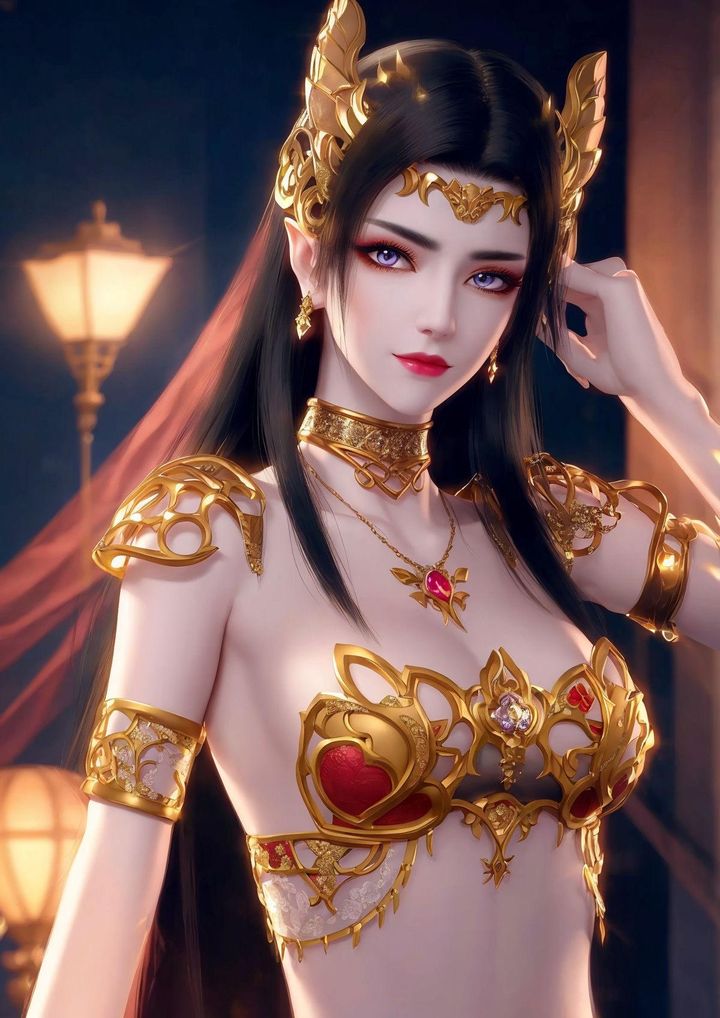 [AI繪畫]國漫女主-阿七.薔薇.高瑤.小舞.雲曦.應天王後.美杜莎第08話