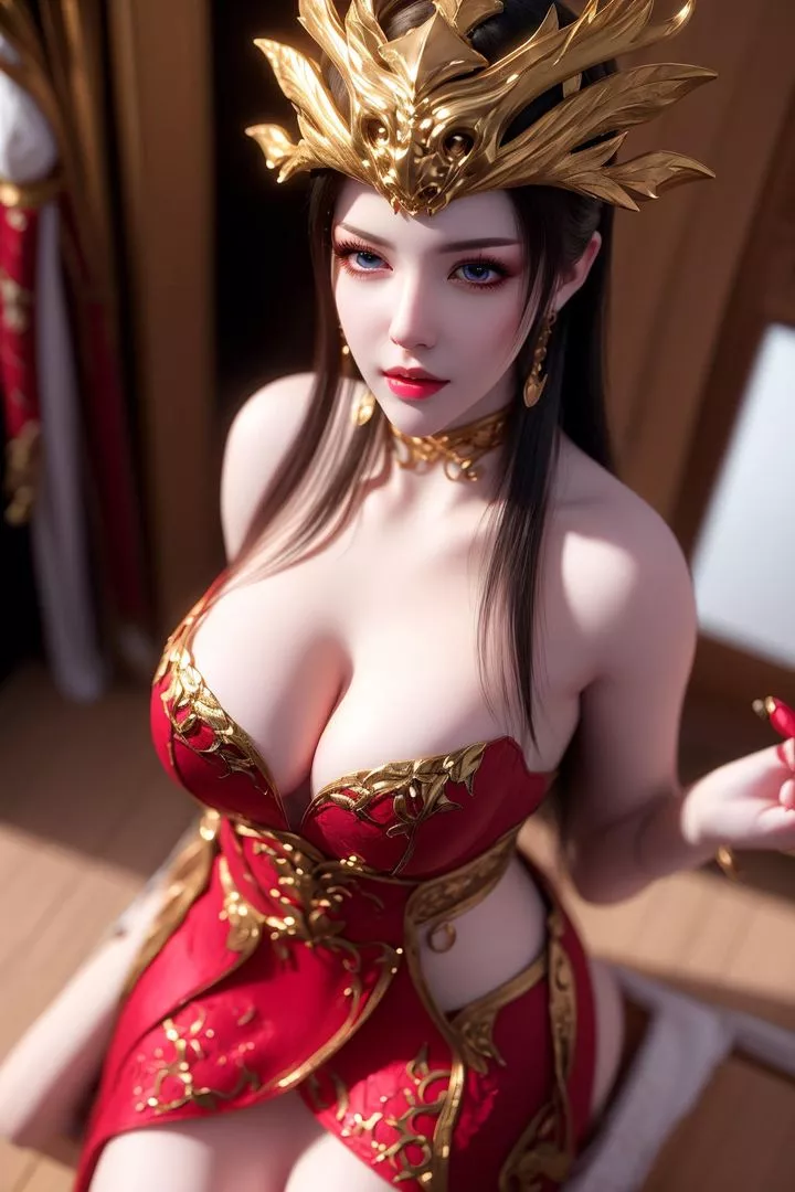 [AI绘画]国漫女主-阿七.蔷薇.高瑶.小舞.云曦.应天王后.美杜莎-第09话 - 图片 34