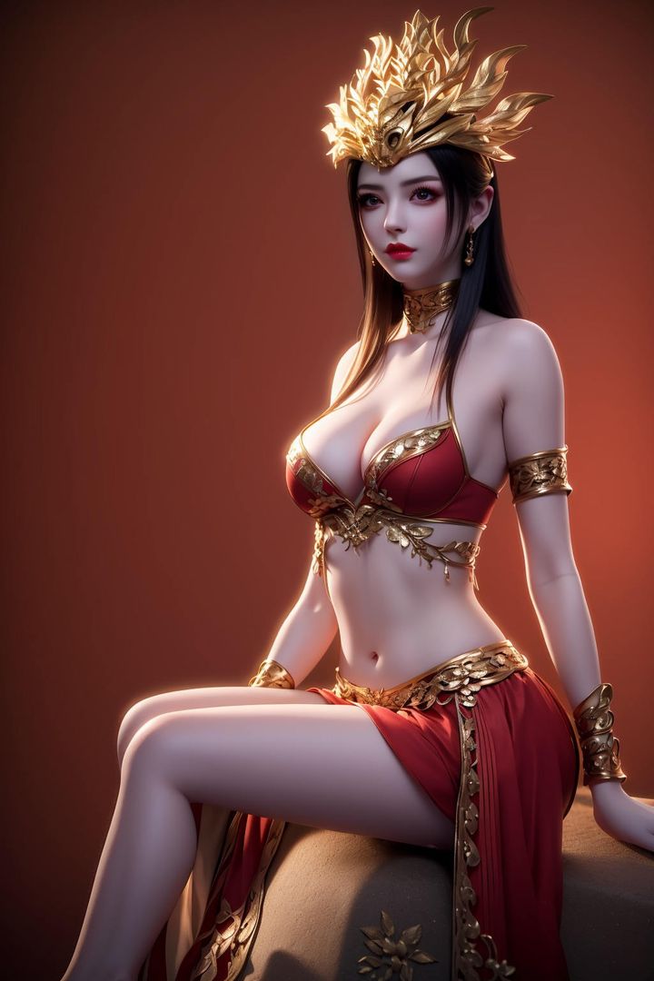 [AI绘画]国漫女主-阿七.蔷薇.高瑶.小舞.云曦.应天王后.美杜莎第09话