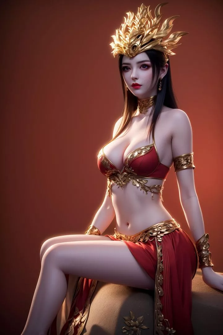[AI绘画]国漫女主-阿七.蔷薇.高瑶.小舞.云曦.应天王后.美杜莎-第09话 - 图片 45