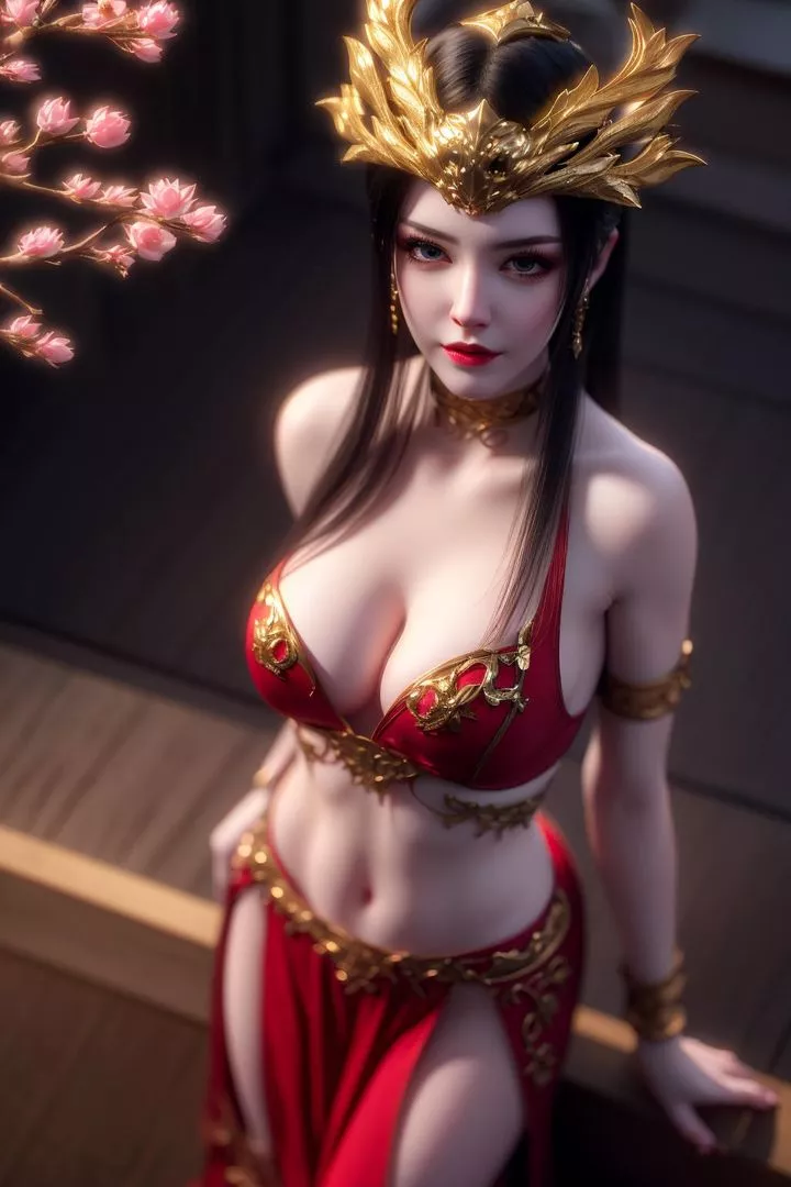 [AI绘画]国漫女主-阿七.蔷薇.高瑶.小舞.云曦.应天王后.美杜莎-第09话 - 图片 59