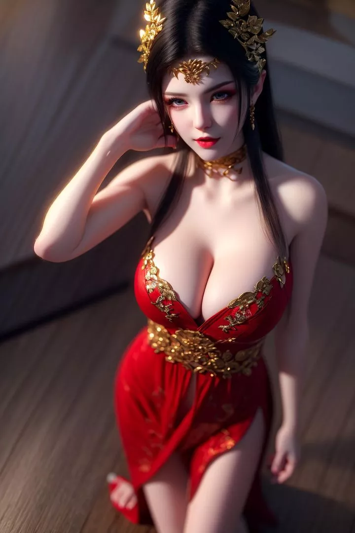 [AI绘画]国漫女主-阿七.蔷薇.高瑶.小舞.云曦.应天王后.美杜莎-第09话 - 图片 64