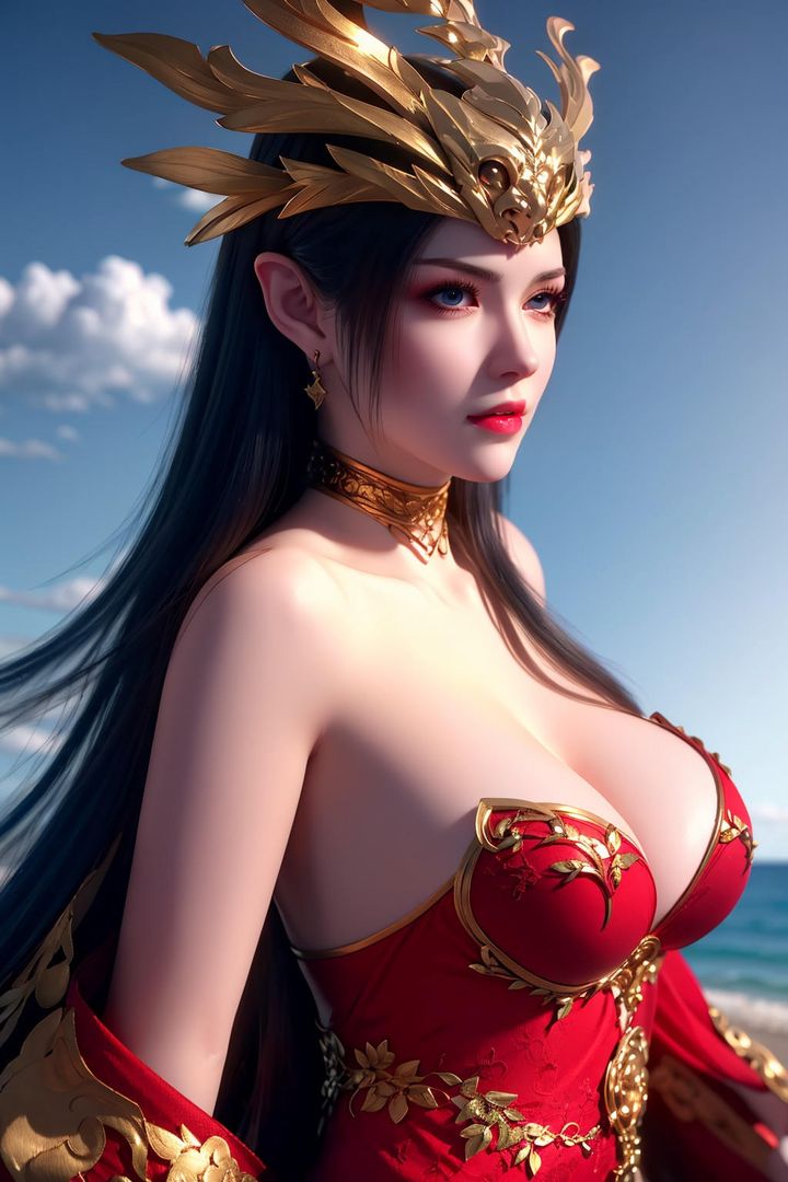 [AI绘画]国漫女主-阿七.蔷薇.高瑶.小舞.云曦.应天王后.美杜莎第09话