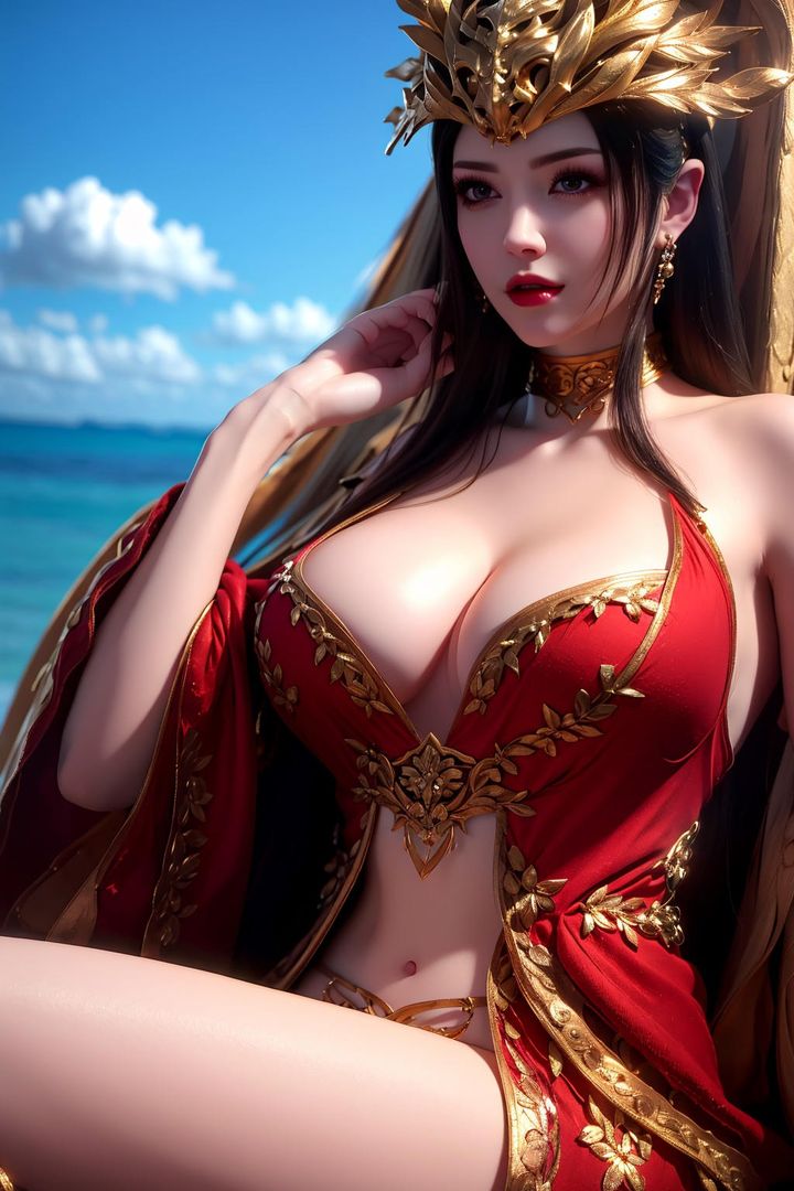 [AI绘画]国漫女主-阿七.蔷薇.高瑶.小舞.云曦.应天王后.美杜莎第09话