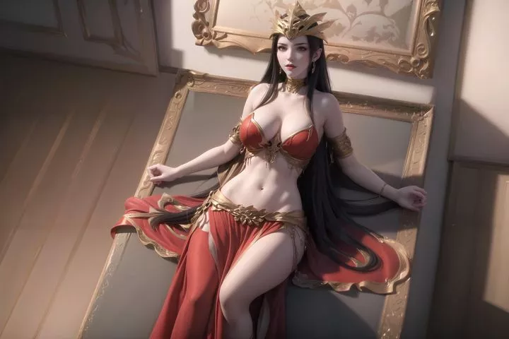 [AI繪畫]國漫女主-阿七.薔薇.高瑤.小舞.雲曦.應天王後.美杜莎第10話