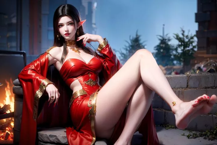 [AI繪畫]國漫女主-阿七.薔薇.高瑤.小舞.雲曦.應天王後.美杜莎第10話