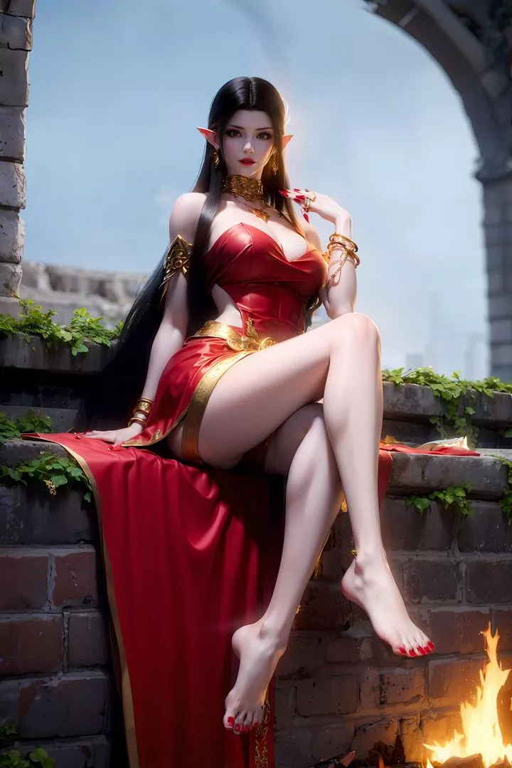 [AI繪畫]國漫女主-阿七.薔薇.高瑤.小舞.雲曦.應天王後.美杜莎第10話
