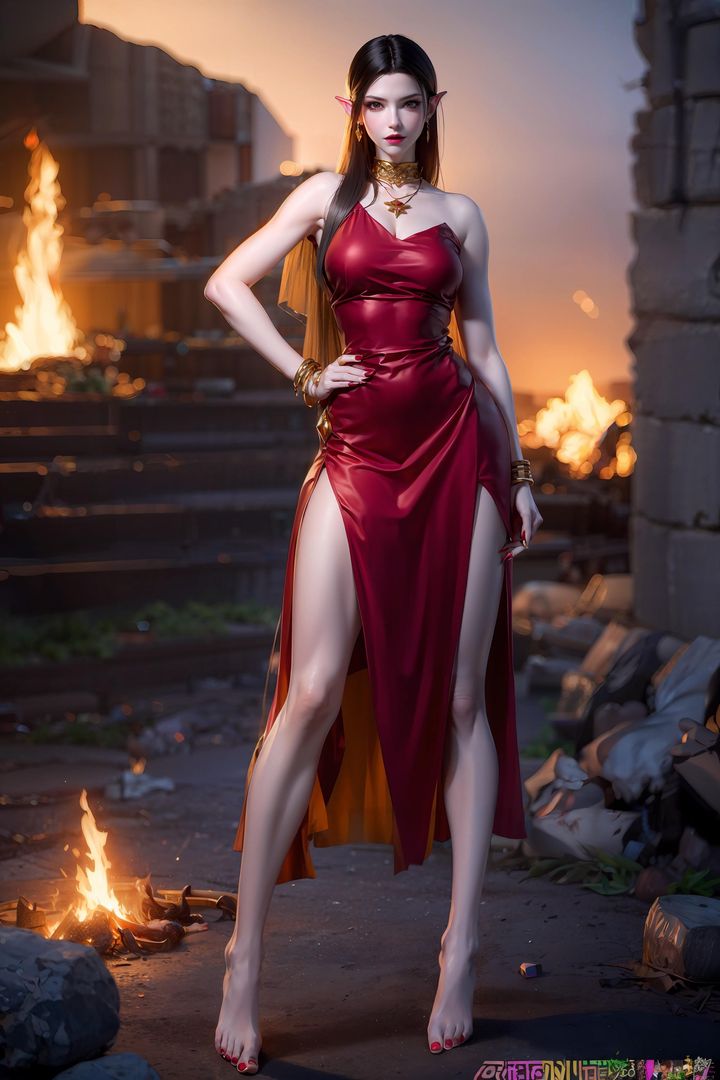 [AI绘画]国漫女主-阿七.蔷薇.高瑶.小舞.云曦.应天王后.美杜莎第10话