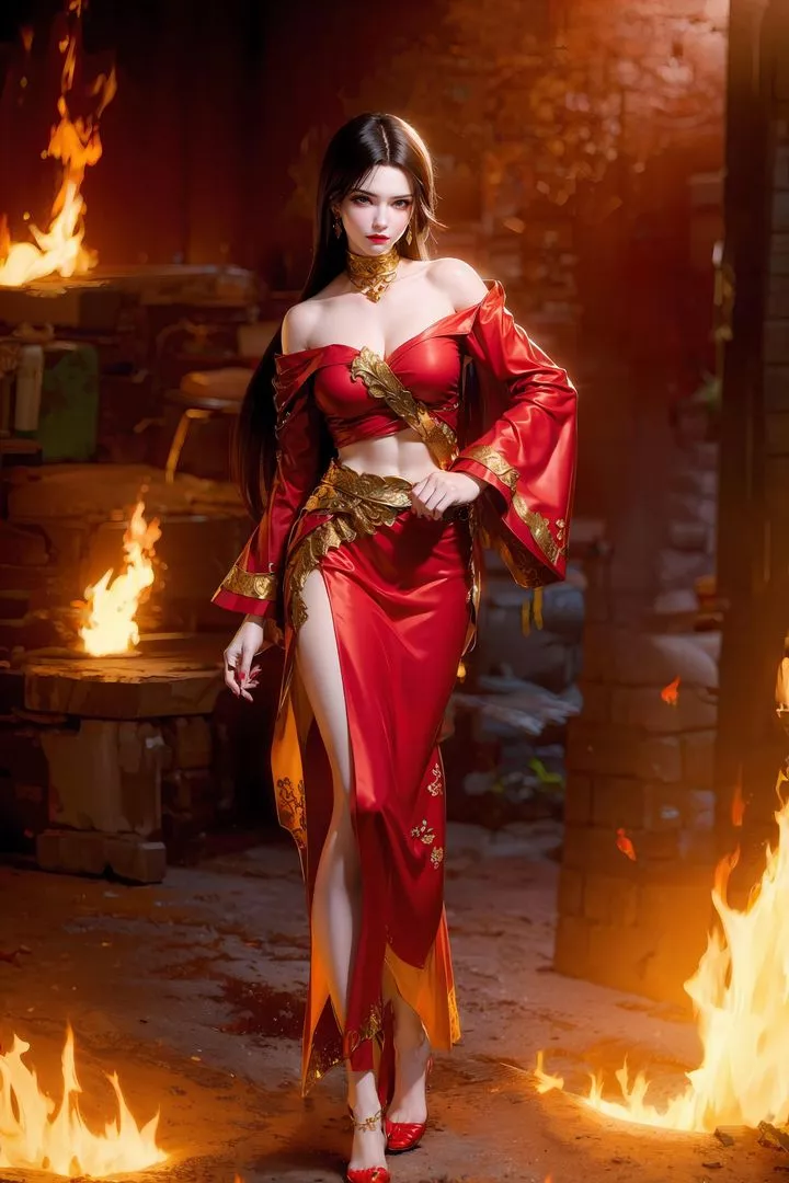 [AI绘画]国漫女主-阿七.蔷薇.高瑶.小舞.云曦.应天王后.美杜莎-第10话 - 图片 76