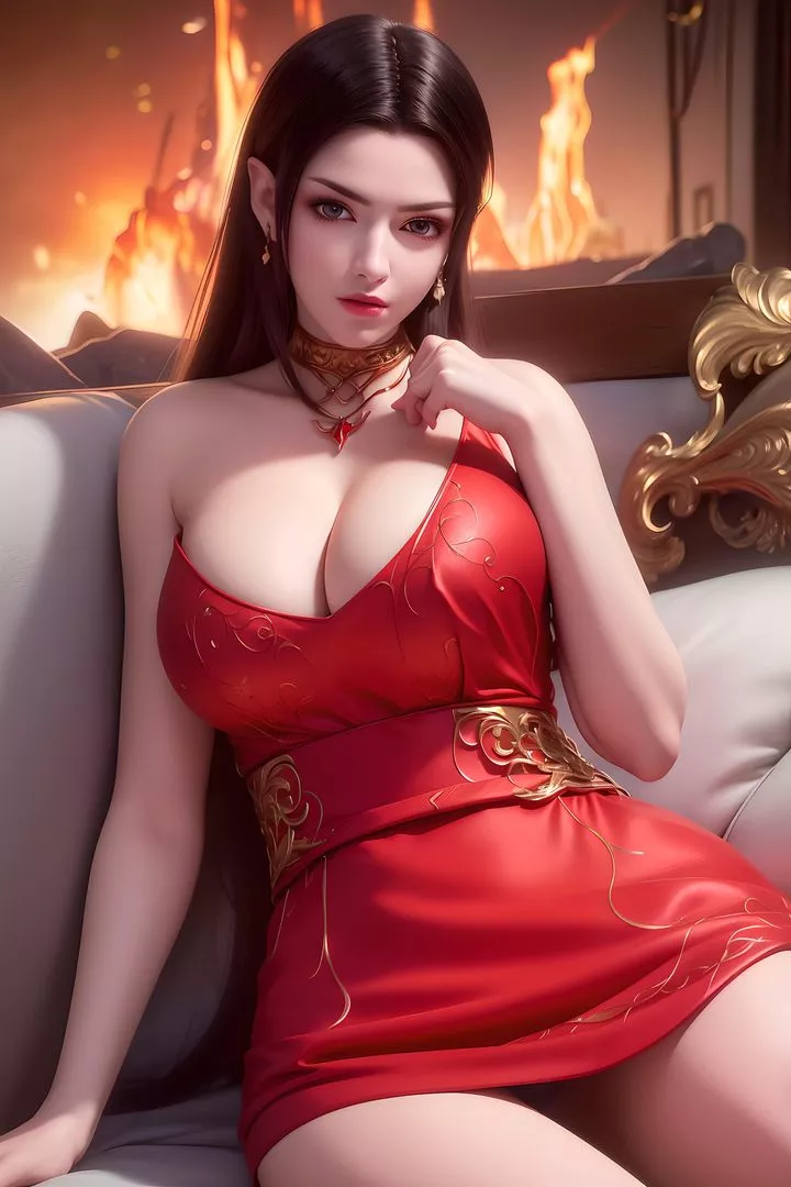 [AI绘画]国漫女主-阿七.蔷薇.高瑶.小舞.云曦.应天王后.美杜莎-第11话 - 图片 7