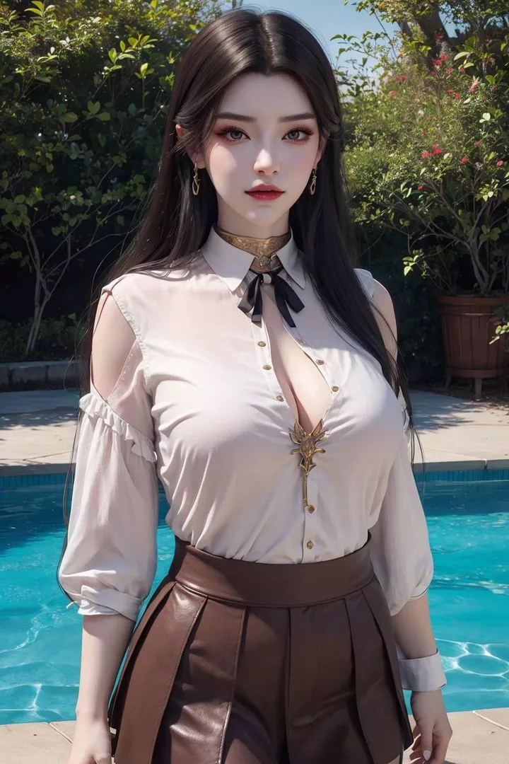 [AI绘画]国漫女主-阿七.蔷薇.高瑶.小舞.云曦.应天王后.美杜莎-第12话 - 图片 51