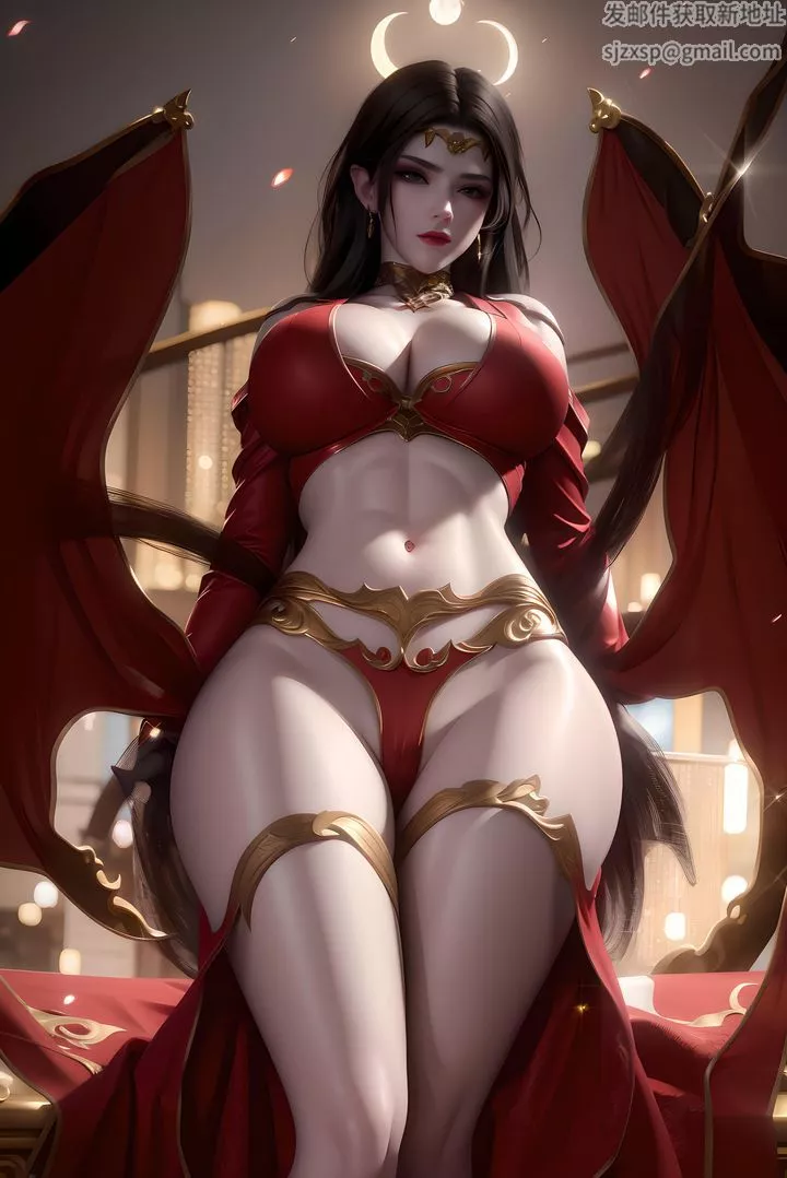 [AI绘画]国漫女主-阿七.蔷薇.高瑶.小舞.云曦.应天王后.美杜莎-第13话-最终话 - 图片 3