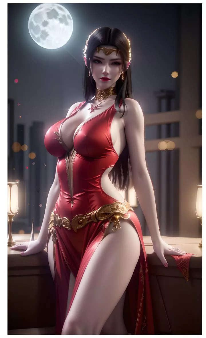 [AI繪畫]國漫女主-阿七.薔薇.高瑤.小舞.雲曦.應天王後.美杜莎第13話-最終話